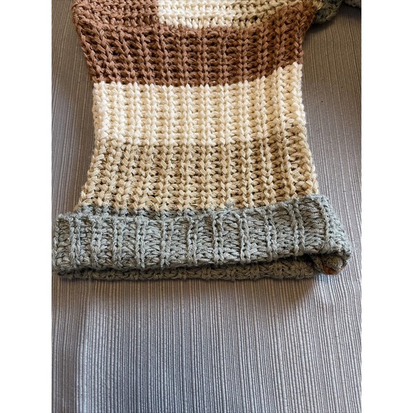 Altar'd State Womens Size S/M Sweater Striped Long Sleeve Pullover Oversized - Picture 9 of 9